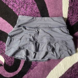 Small Navy Blue and White Athleta Skort